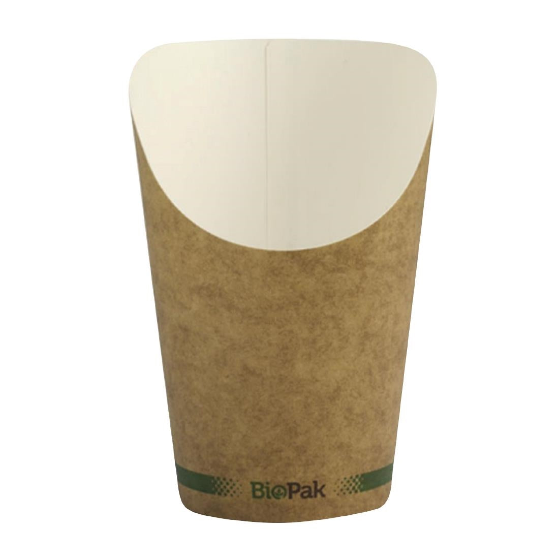 BioPak Kraft Takeaway Chip Cups Small (1000 Pack) • PAS-FK544