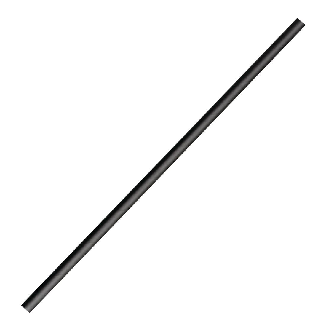 BioPak Compostable Paper Straws Black (250 Pack) (Pack of 250) • PAS-FK567