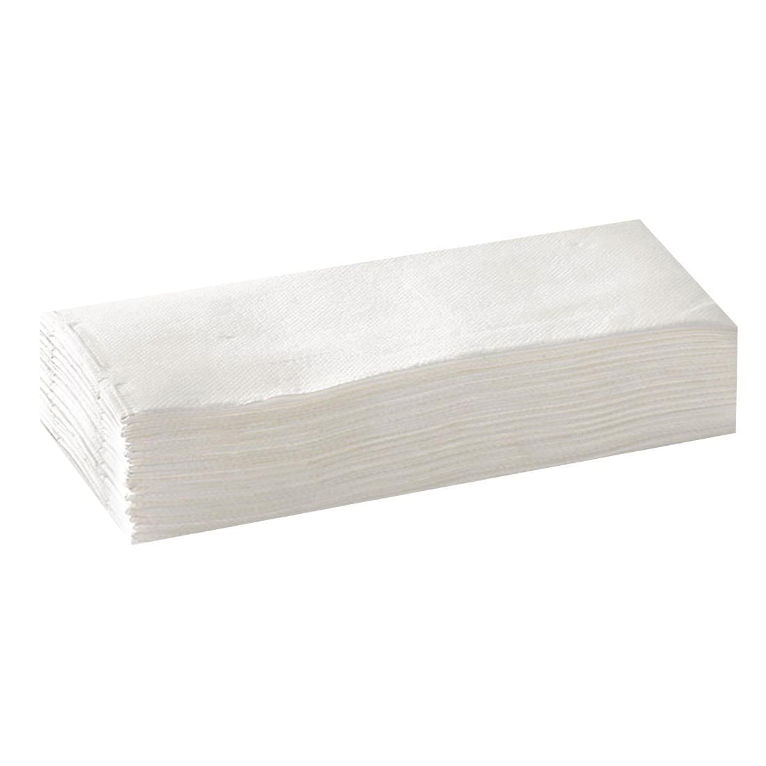 BioPak Compostable Quilted Paper Dinner Napkins White (1000 Pack) • PAS-FK572