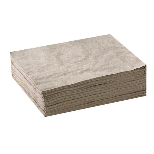 BioPak Compostable Paper Lunch Napkins Natural (3000 Pack) • PAS-FK573