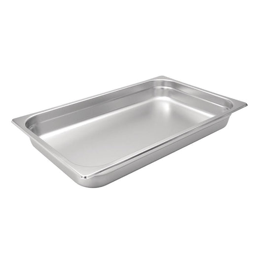 Trenton Stainless Steel 1/1 Anti Jam Gastronorm Tray 100mm • PAS-FK615