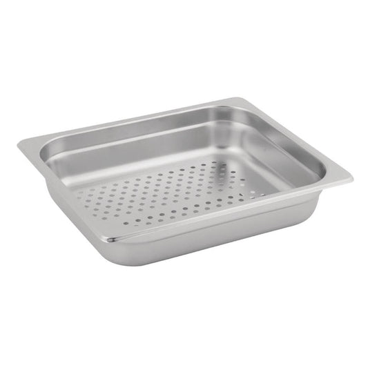 Trenton Stainless Steel 1/2 Perforated Anti Jam Gastronorm Tray 100mm • PAS-FK623