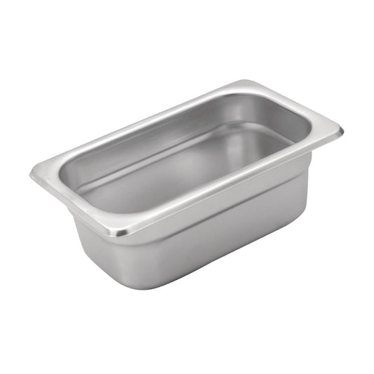Trenton Stainless Steel 1/9 Anti Jam Gastronorm Tray 100mm • PAS-FK635