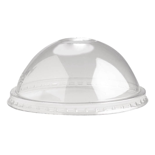 BioPak PET Dome Lids for BioPak BioBowl 250ml Clear (1000 Pack) • PAS-FK646