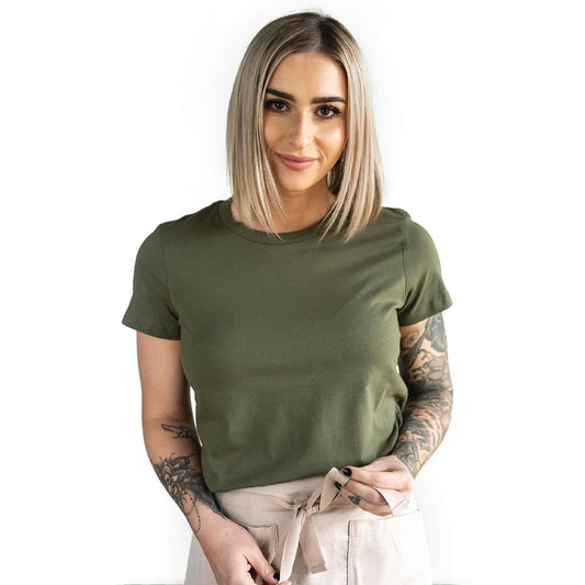 Urbanbar Miller Women's Regular Fit T-Shirt Army • PAS-P_FK713