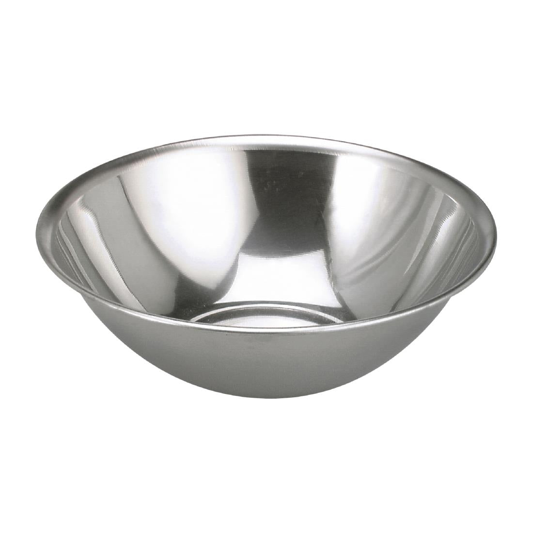 Chef Inox Stainless Steel Mixing Bowls 3.6Ltr (12 Pack) (Pack of 12) • PAS-FK746