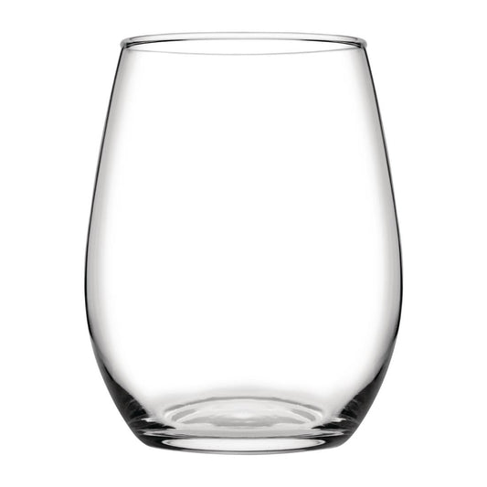Pasabahce Amber Stemless Glasses 440ml (24 Pack) • PAS-FK776