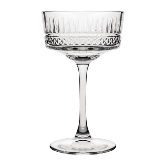 Pasabahce Elysia Champagne Coupe Glasses 260ml (24 Pack) • PAS-FK809