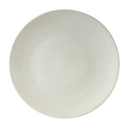 Zuma Matt White Round Coupe Plates 285mm (6 Pack) • PAS-FK832