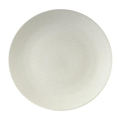 Zuma Matt White Round Coupe Plates 310mm (3 Pack) • PAS-FK833