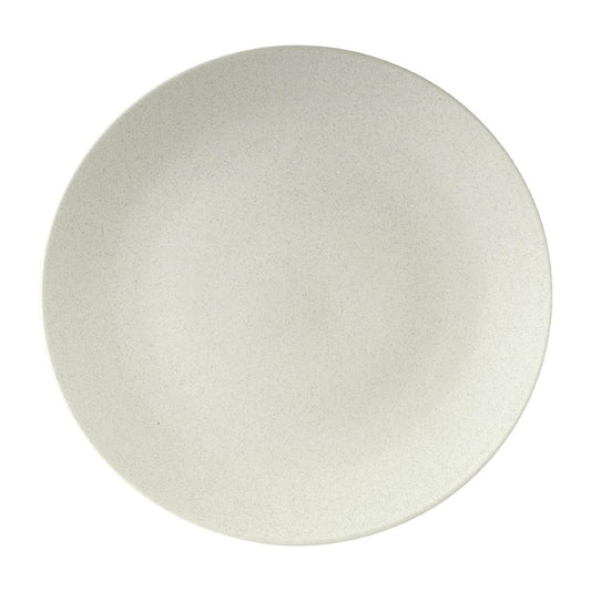 Zuma Matt White Round Coupe Plates 310mm (3 Pack) • PAS-FK833