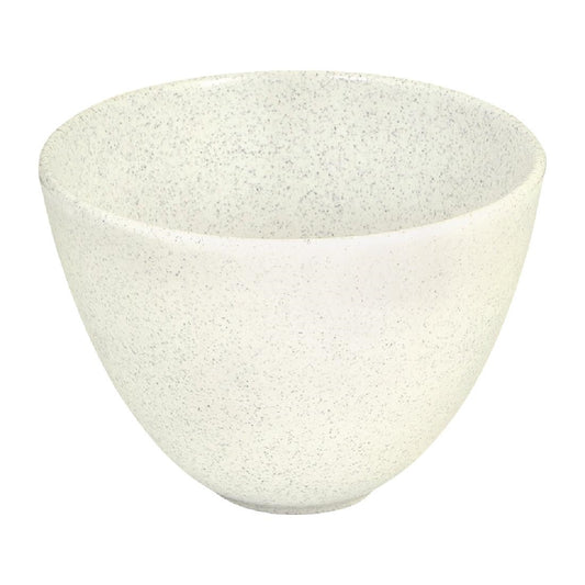 Zuma Matt White Deep Rice Bowls 113mm (6 Pack) • PAS-FK851