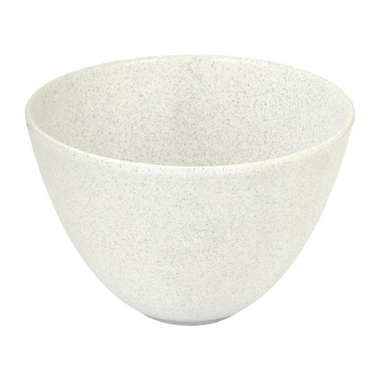 Zuma Matt White Deep Rice Bowls 137mm (3 Pack) • PAS-FK852