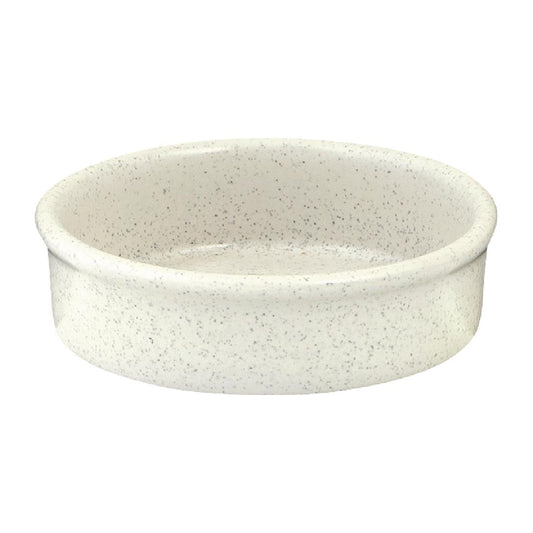 Zuma Matt White Tapas Dishes 85mm (6 Pack) • PAS-FK880