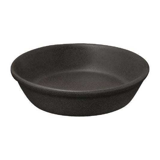 Zuma Charcoal Tapered Tapas Dishes 115mm (6 Pack) • PAS-FK884
