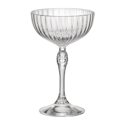 Bormioli Rocco America 20s Cocktail Coupe Glasses 230ml (24 Pack) • PAS-FK902