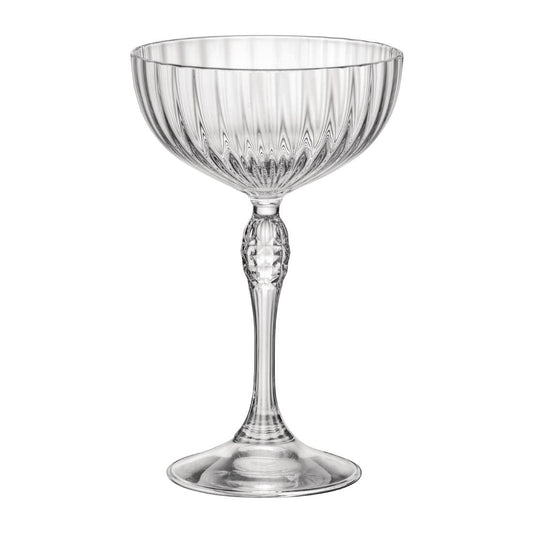 Bormioli Rocco America 20s Cocktail Coupe Glasses 230ml (24 Pack) • PAS-FK902