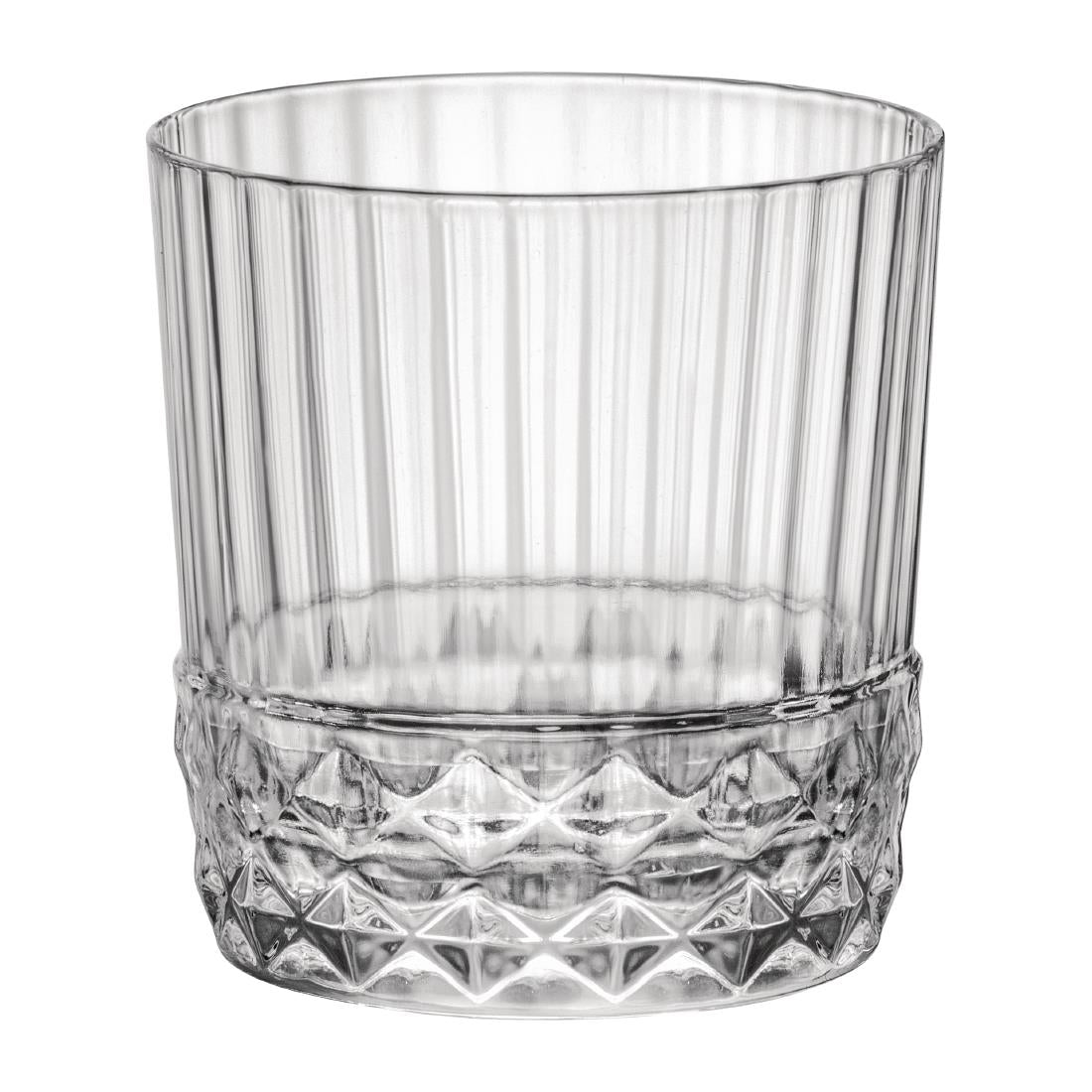 Bormioli Rocco America 1920s Double Old Fashioned Tumblers 370ml (6 Pack) (Pack of 6) • PAS-FK904