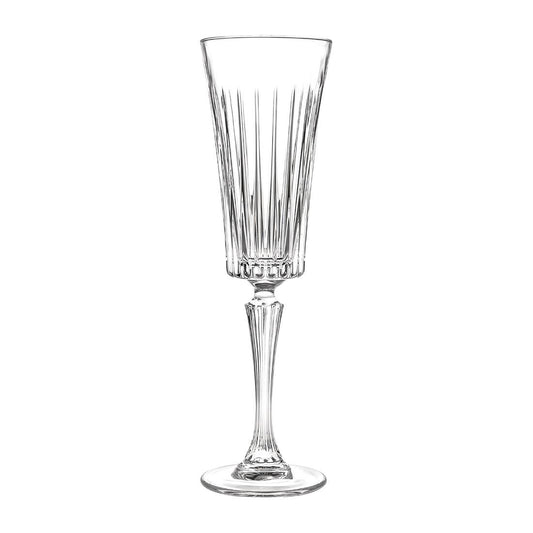 RCR Cristalleria Timeless Glass Champagne Flutes 210ml (Pack 12) • PAS-FK928