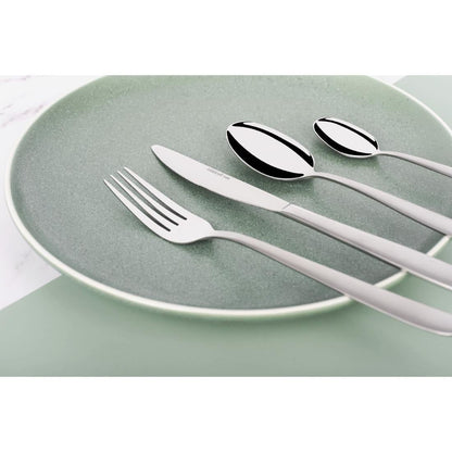 Tablekraft Café Table Fork - Satin Finish Stainless Steel 18/0 (12 Pack) (Pack of 12) • PAS-FK940
