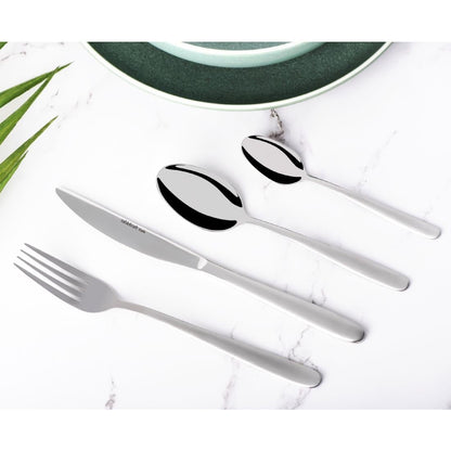 Tablekraft Café Table Fork - Satin Finish Stainless Steel 18/0 (12 Pack) (Pack of 12) • PAS-FK940
