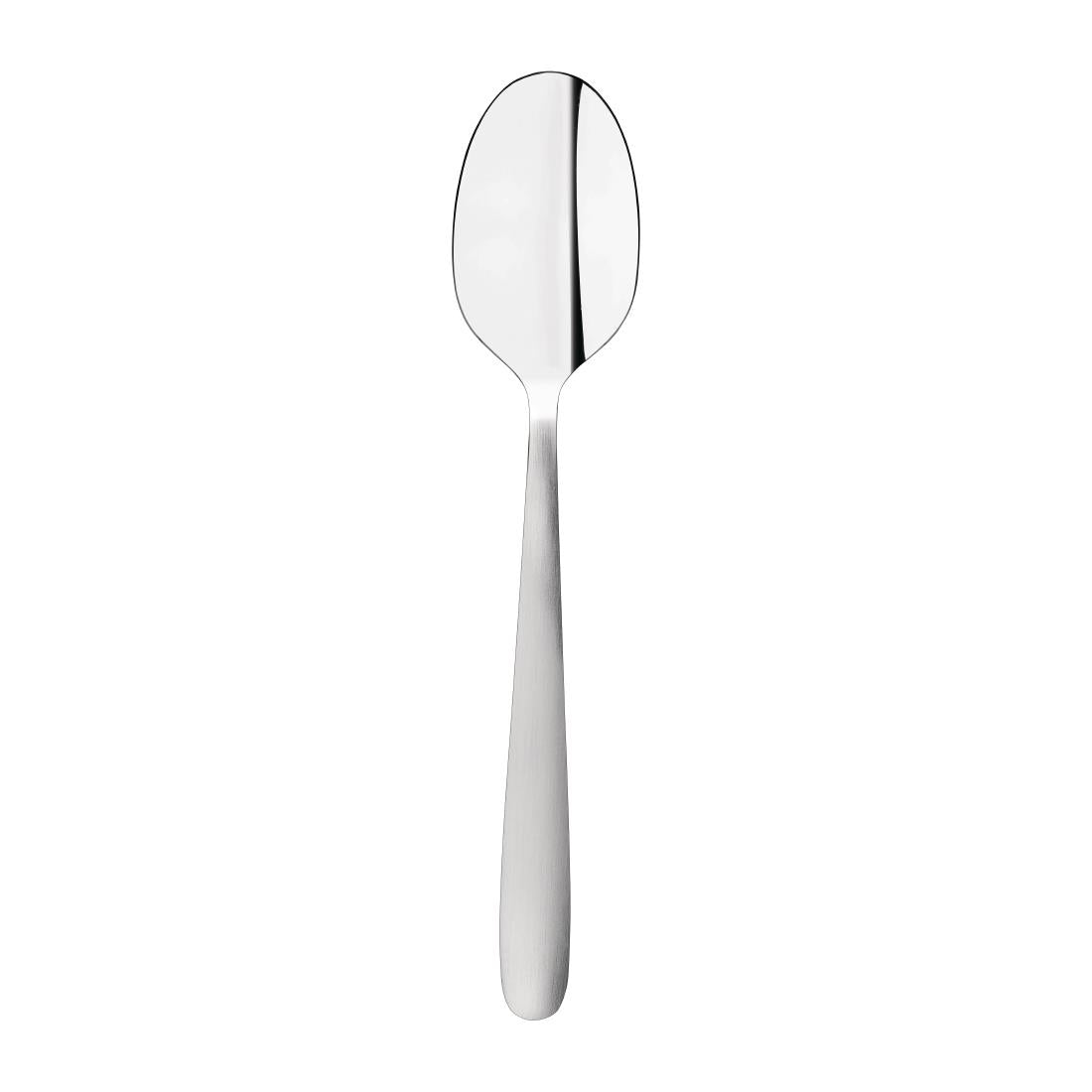 Tablekraft Cafe Teaspoon - Satin Finish Stainless Steel 18/0 (12 Pack) • PAS-FK939