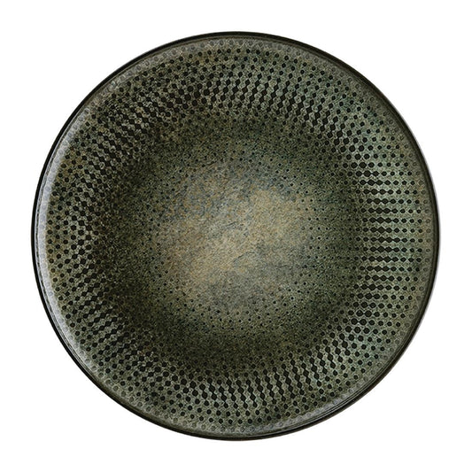 Bonna Lenta Olive Round Platters 320mm (6 Pack) • PAS-FL032