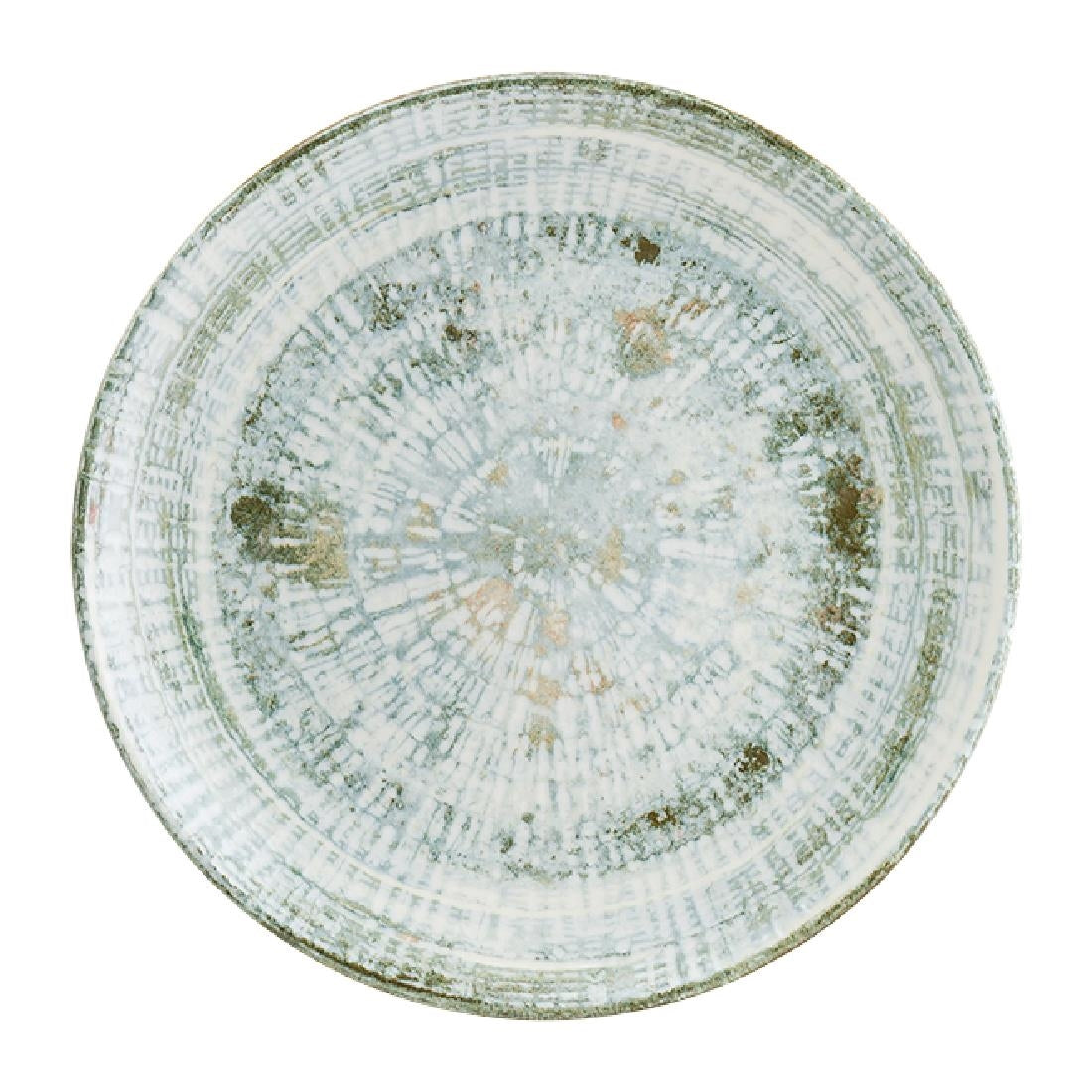Bonna Odette Olive Round Coupe Plates 210mm (12 Pack) • PAS-FL045