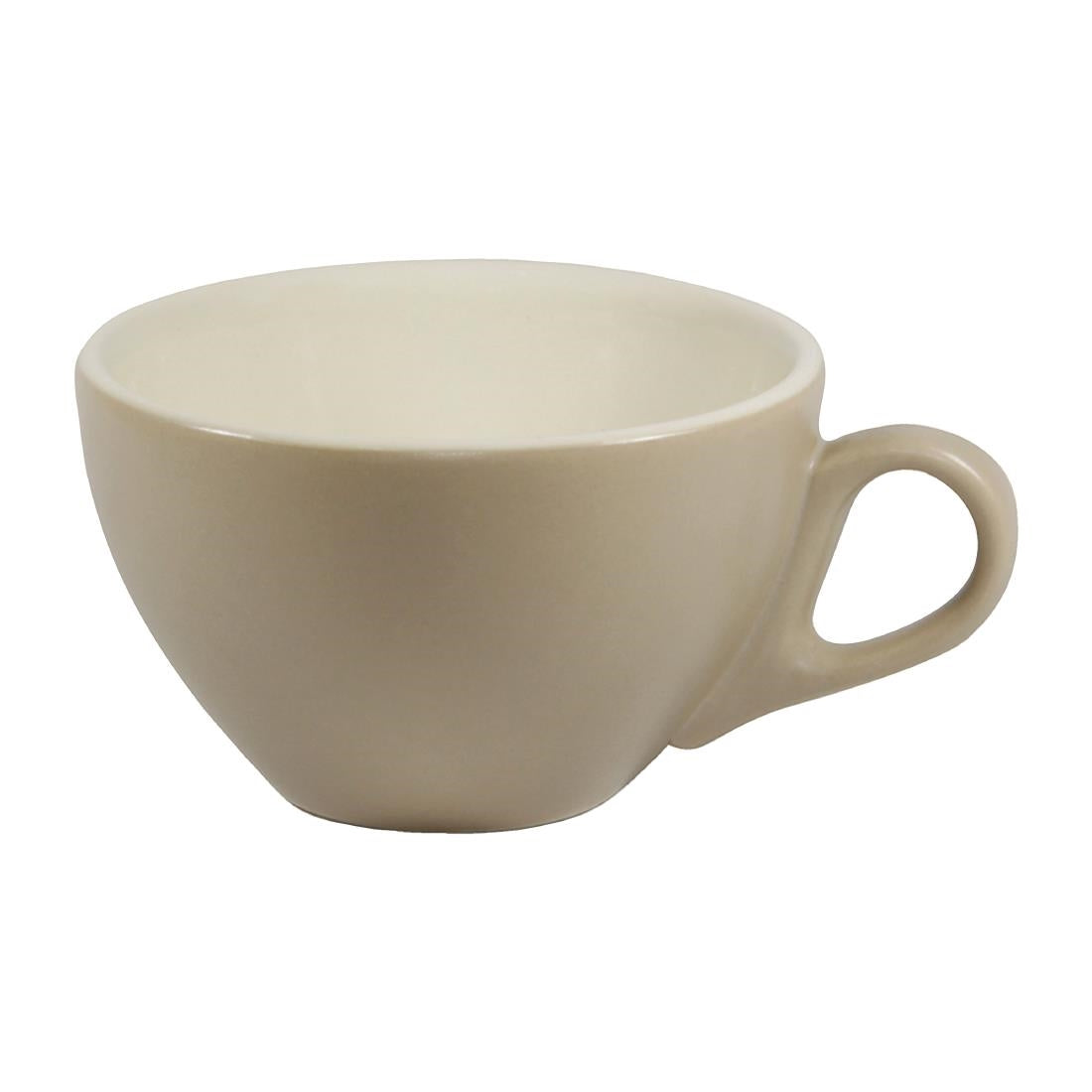 Brew Cappuccino Cups Harvest/White 220ml (6 Pack) (Pack of 6) • PAS-FL089