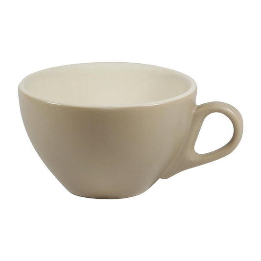 Brew Cappuccino Cups Harvest/White 220ml (6 Pack) • PAS-FL089