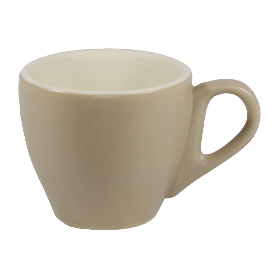 Brew Espresso Cups Harvest/White 90ml (6 Pack) • PAS-FL127