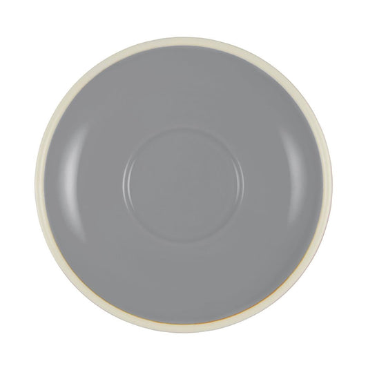 Brew Espresso Saucers French Grey/White 110mm (6 Pack) • PAS-FL140