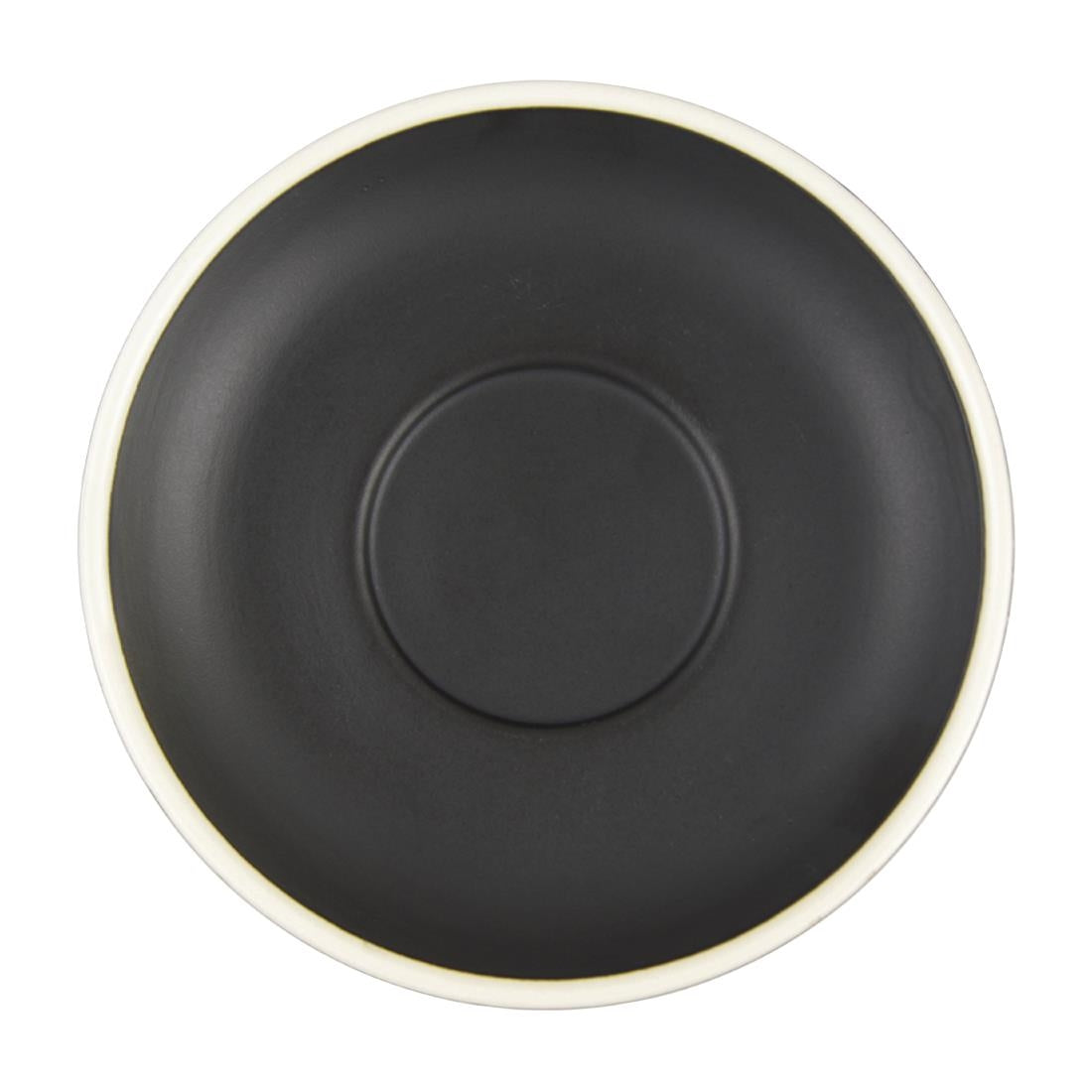 Brew Espresso Saucers Smoke/White 110mm (6 Pack) • PAS-FL149