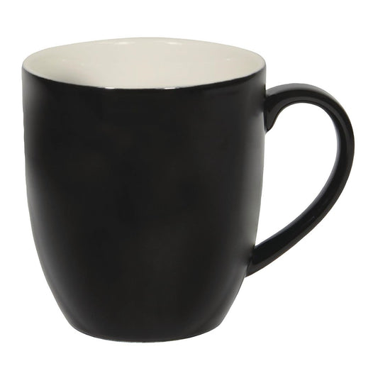 Brew Coffee Mugs Smoke/White 380ml (6 Pack) • PAS-FL237