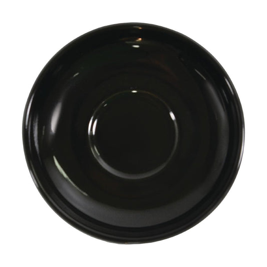 Brew Long Black/Cappuccino Saucers Smoke Gloss 140mm (6 Pack) • PAS-FL266