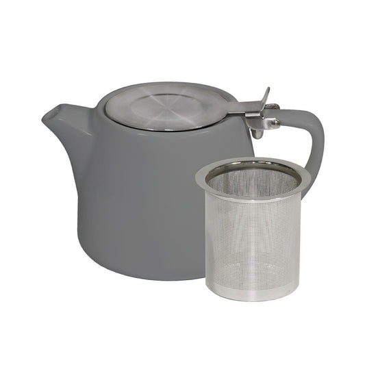 Brew Stackable Infusion Teapots French Grey 500ml (2 Pack) • PAS-FL277