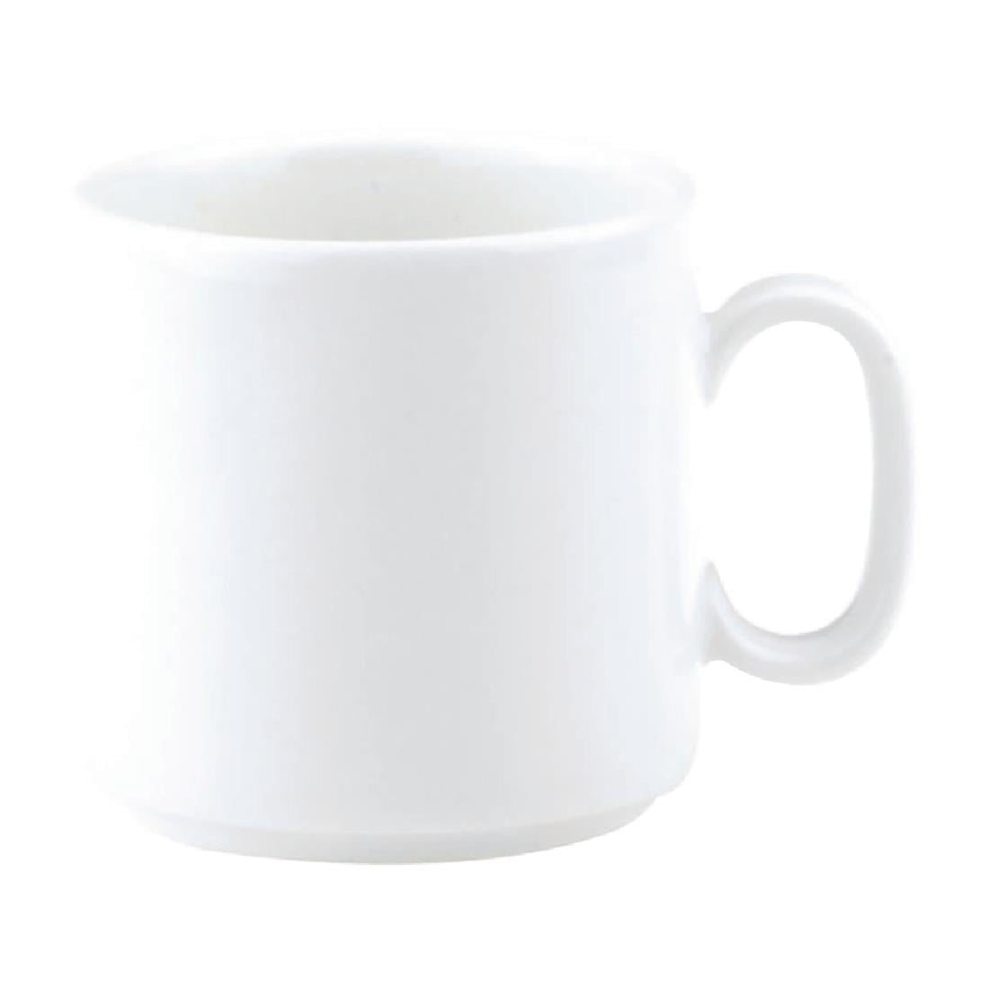 Royal Porcelain Chelsea Stackable Coffee Mugs Stackable 330ml (48 Pack) • PAS-FL303