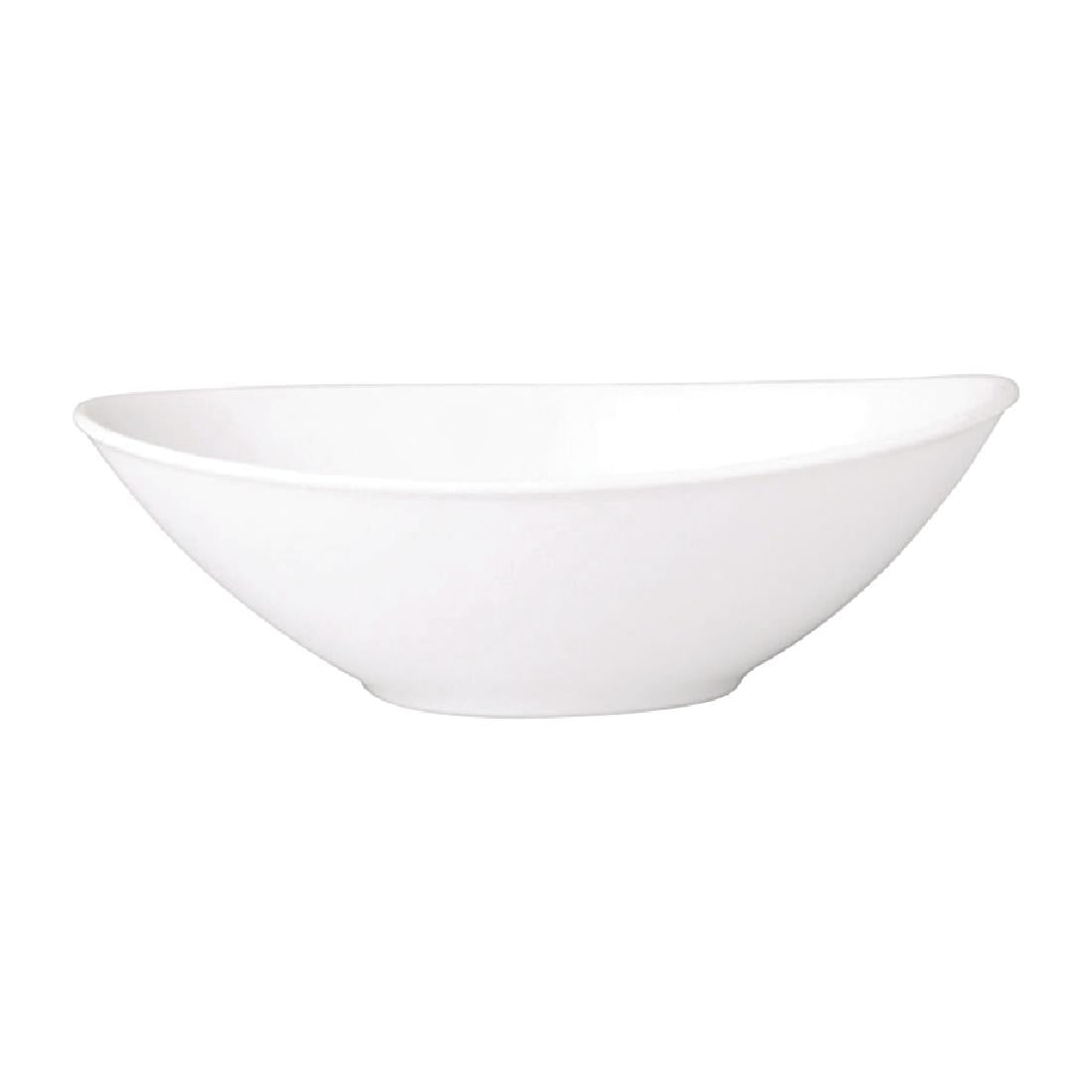 Royal Porcelain Chelsea Oval Coupe Bowls 150mm (48 Pack) • PAS-FL306