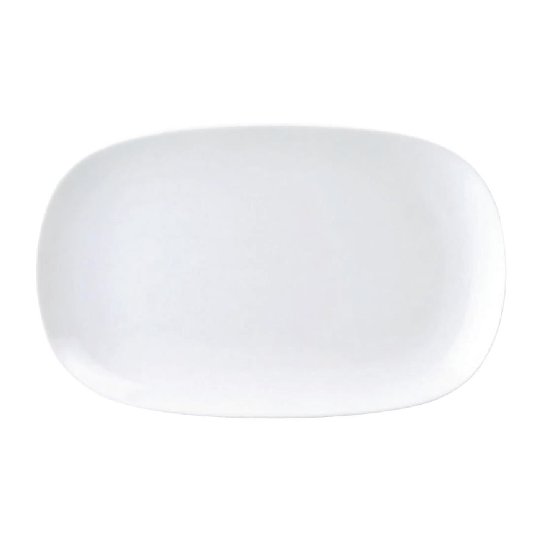 Royal Porcelain Chelsea Rectangular Coupe Platters 215mm (24 Pack) • PAS-FL308
