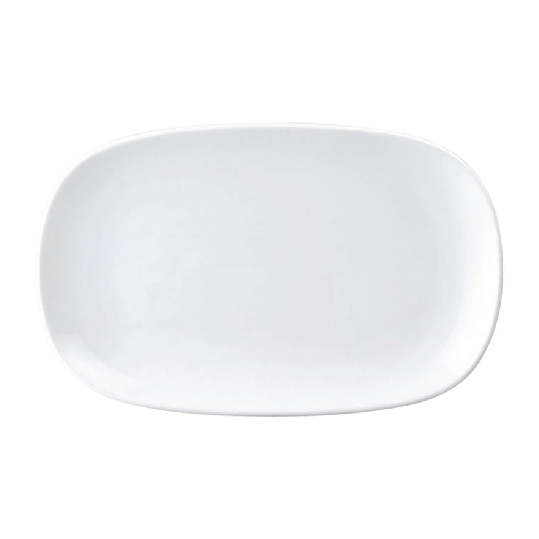 Royal Porcelain Chelsea Rectangular Coupe Platters 265mm (12 Pack) • PAS-FL309