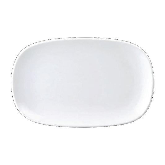 Royal Porcelain Chelsea Rectangular Coupe Platters 340mm (12 Pack) • PAS-FL310