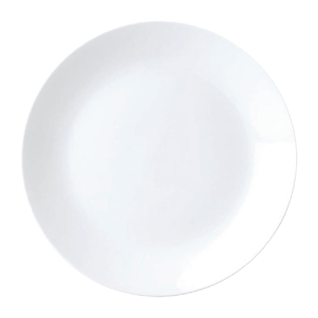 Royal Porcelain Chelsea Round Coupe Plates 150mm (48 Pack) • PAS-FL311