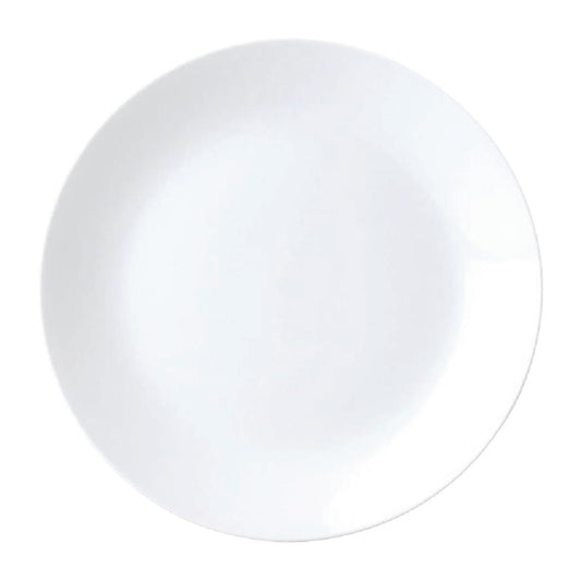 Royal Porcelain Chelsea Round Coupe Plates 235mm (24 Pack) • PAS-FL314