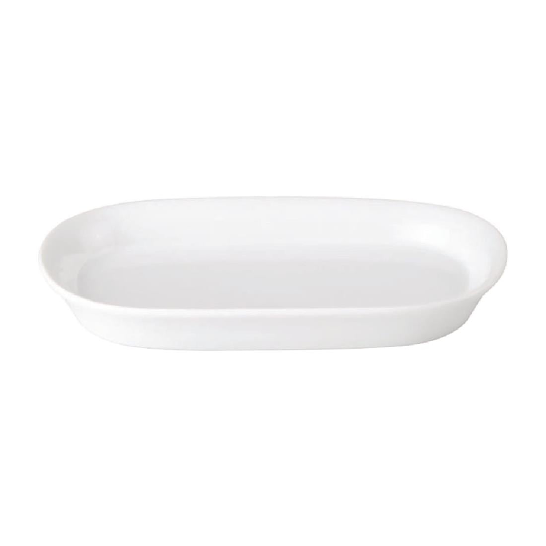 Royal Porcelain Chelsea Oblong Pickle Dishes 150mm (12 Pack) • PAS-FL321