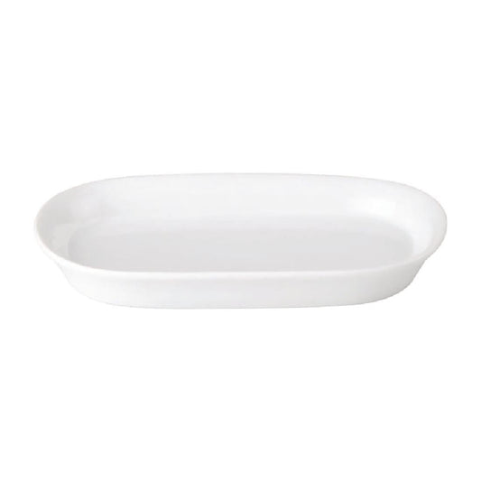 Royal Porcelain Chelsea Oblong Pickle Dishes 150mm (12 Pack) • PAS-FL321