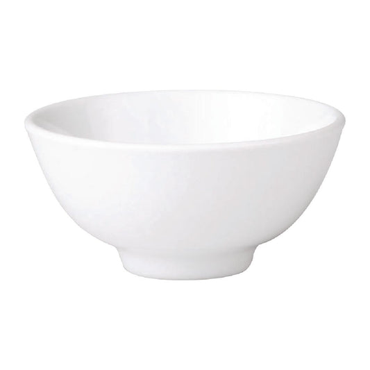 Royal Porcelain Chelsea Rice / Noodle Bowls 100mm (24 Pack) (Size: 100(Ø)mm | Porcelain | Pack of 24) • PAS-FL322
