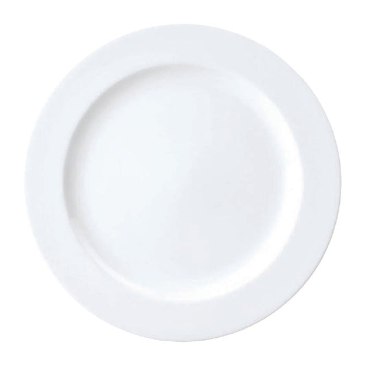 Royal Porcelain Chelsea Rim Shape Round Plates 160mm (48 Pack) • PAS-FL326