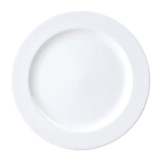 Royal Porcelain Chelsea Rim Shape Round Plates 210mm (24 Pack) • PAS-FL328