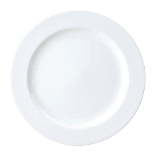 Royal Porcelain Chelsea Rim Shape Round Plates 280mm (12 Pack) • PAS-FL331