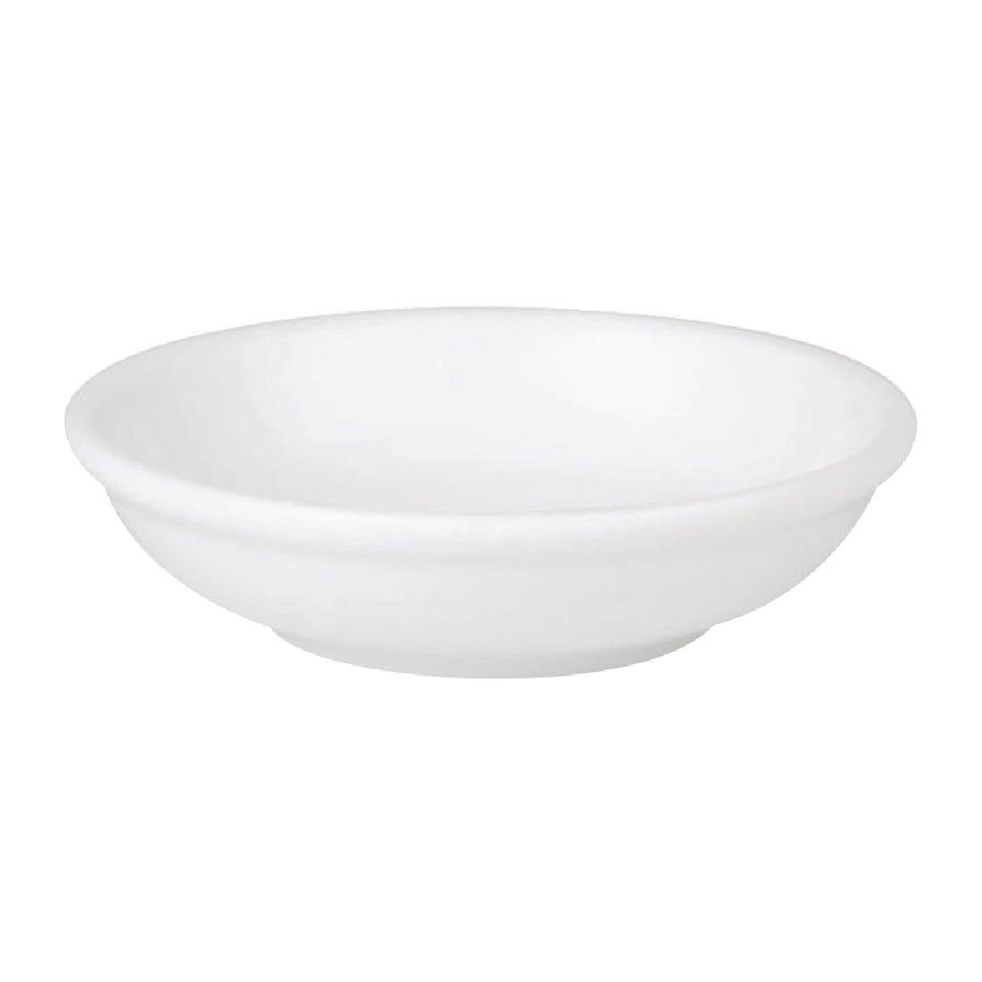 Royal Porcelain Chelsea Sauce Dishes 68mm (12 Pack) • PAS-FL333